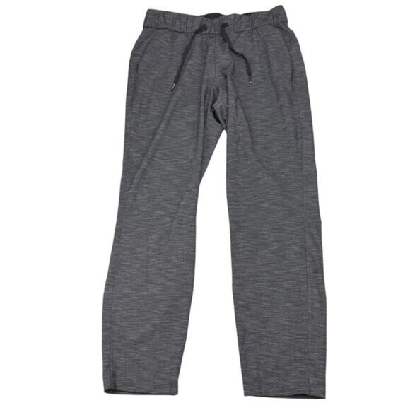 LULULEMON On The Fly Pant 28" Size 4 Heathered Black - Picture 5 of 8